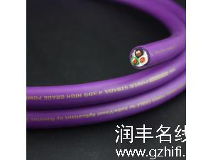 日本Nanotec/纳米金 旗舰PS309 HIFI音响3芯电源线散装线成品线